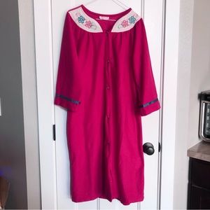Heather Collection - Magenta Vintage Robe
